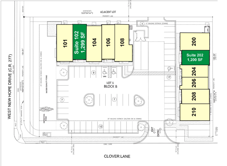 700 W New Hope Dr, Cedar Park, TX à louer - Plan de site – Image 2 sur 6