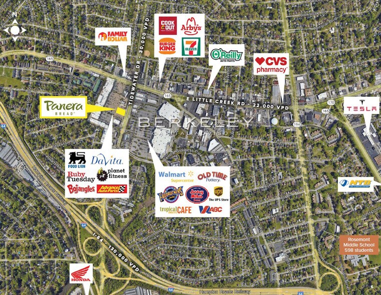 7701 Tidewater Dr, Norfolk, VA à vendre - Photo de l’immeuble – Image 2 sur 5