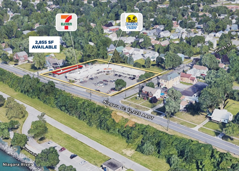 533 Niagara St, Tonawanda, NY à louer - Aérien – Image 1 sur 2