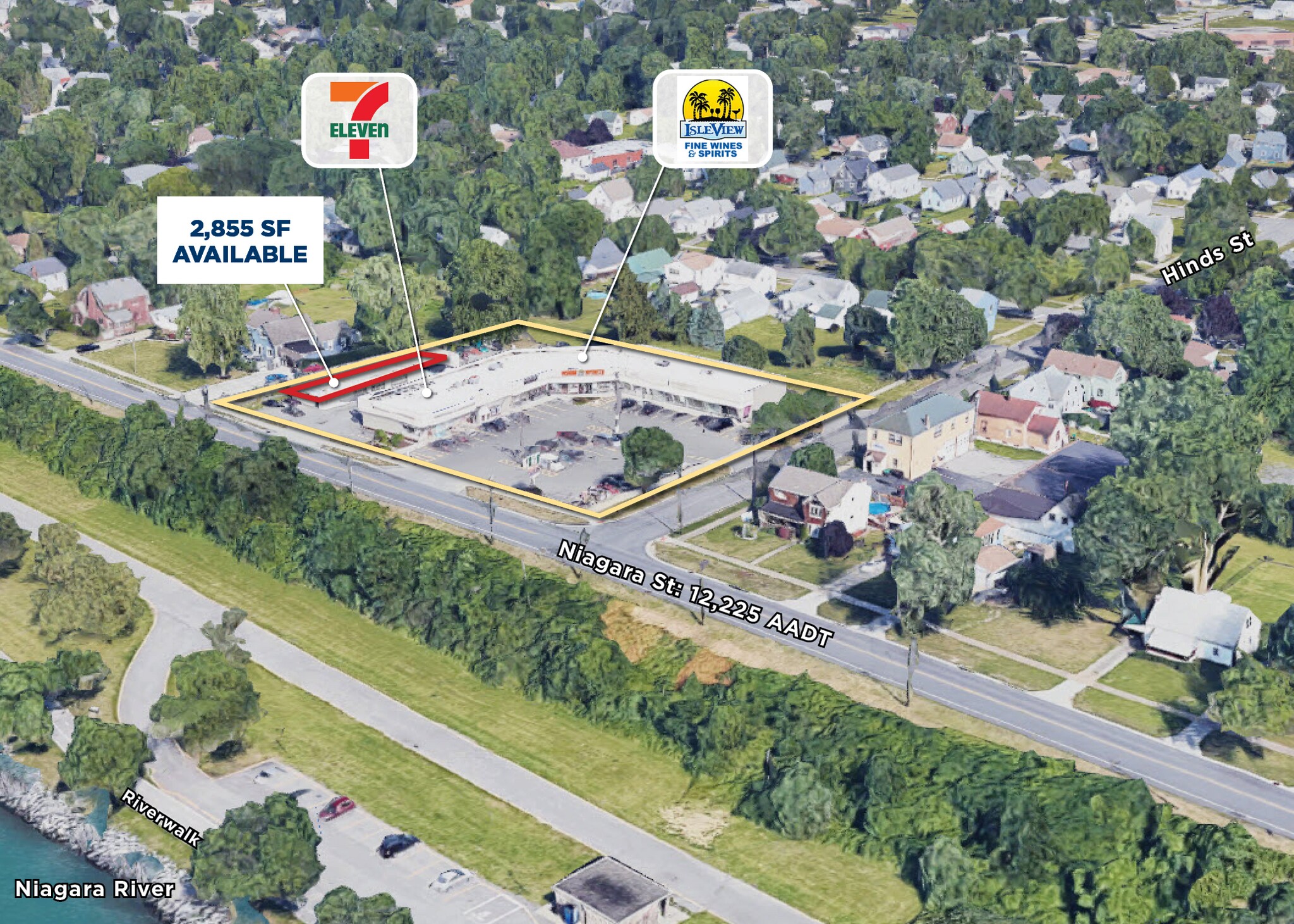 533 Niagara St, Tonawanda, NY à louer Aérien– Image 1 sur 3