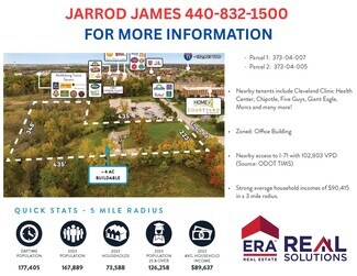 Plus de détails pour 7400 Engle Rd, Cleveland, OH - Terrain à vendre