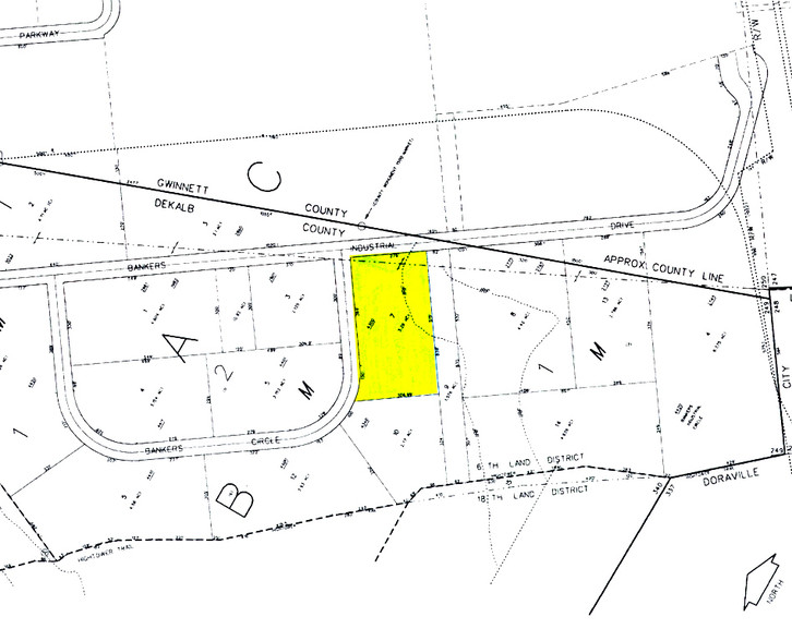 4300 Bankers Cir, Atlanta, GA à louer - Plan cadastral – Image 2 sur 8