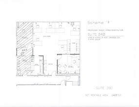 1045 W Katella Ave, Orange, CA à louer Plan de site– Image 1 sur 1