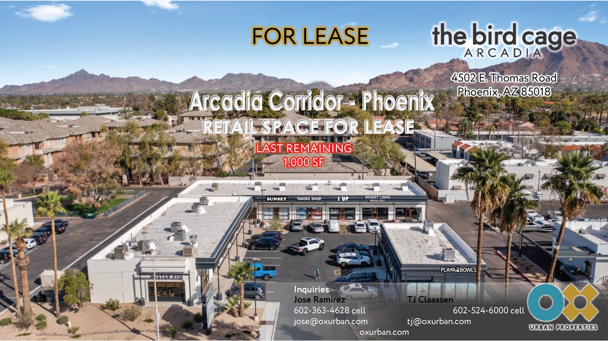 4502-4528 E Thomas Rd, Phoenix, AZ à louer Photo de l’immeuble– Image 1 sur 16