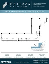 1331 N California Blvd, Walnut Creek, CA à louer Plan d’étage– Image 1 sur 1