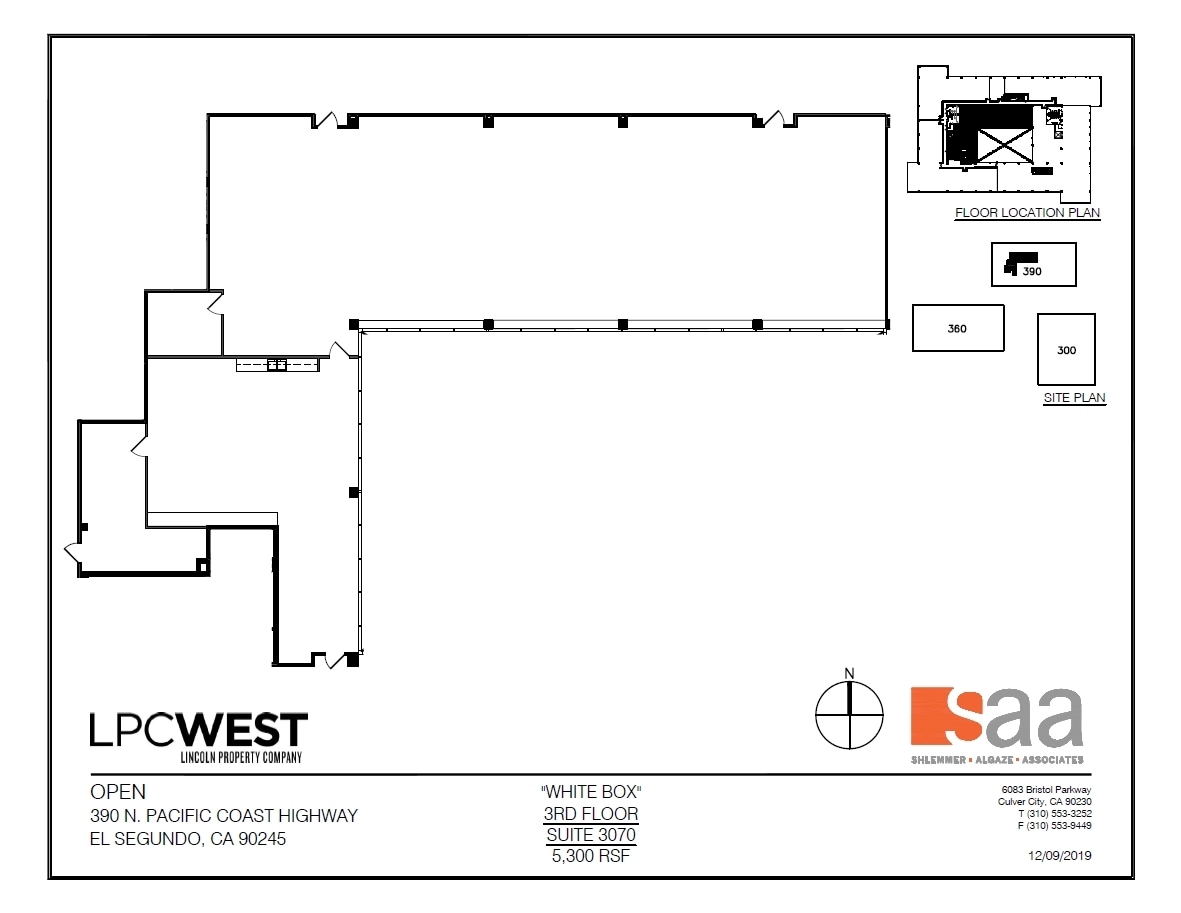 300 N Pacific Coast Hwy, El Segundo, CA à louer Plan d’étage– Image 1 sur 1