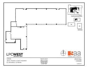 300 N Pacific Coast Hwy, El Segundo, CA à louer Plan d’étage– Image 1 sur 1
