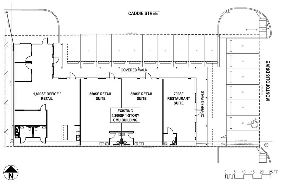 1700 Montopolis Dr, Austin, TX à vendre - Plan d’étage – Image 2 sur 23