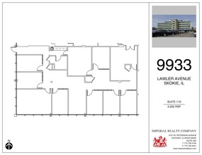 9933 Lawler Ave, Skokie, IL à louer Plan de site– Image 2 sur 2