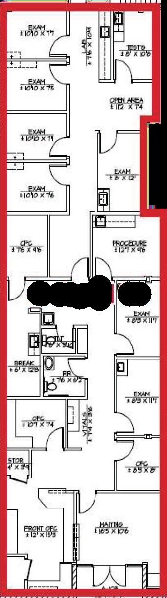655 S Dobson Rd, Chandler, AZ à louer Plan d’étage– Image 1 sur 2