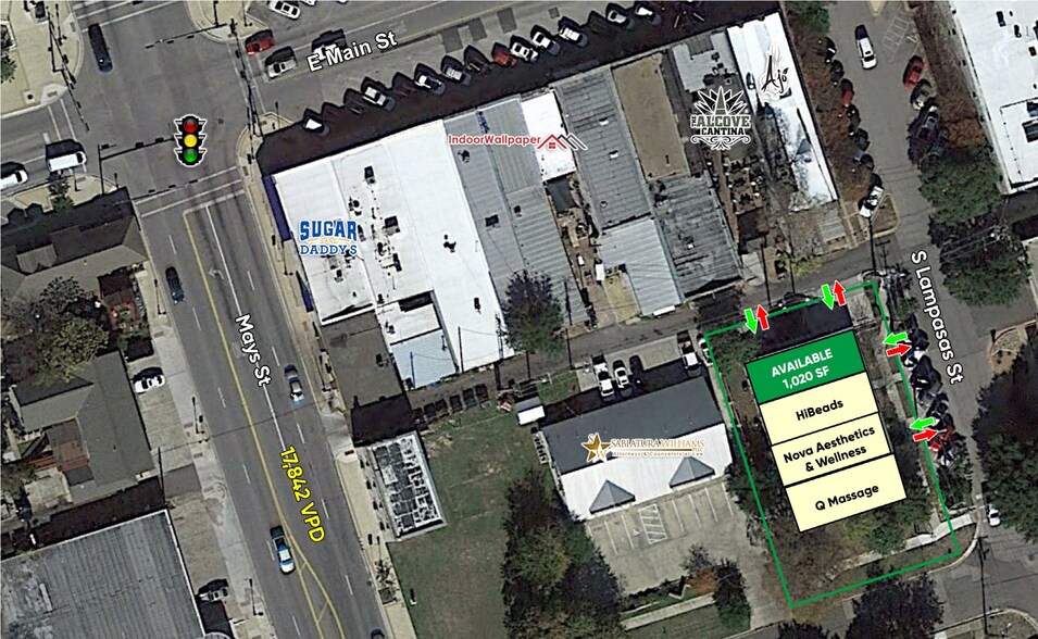 110 Lampasas St, Round Rock, TX à louer - Photo de l’immeuble – Image 2 sur 5