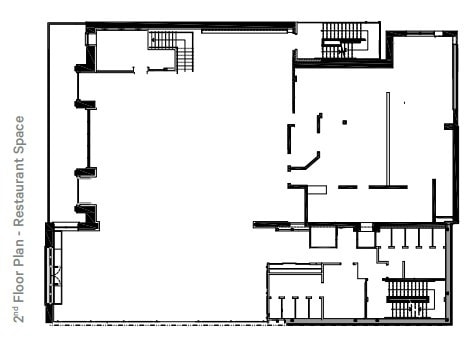 1441-1449 Rue Crescent, Montréal, QC à louer Plan d’étage– Image 1 sur 1