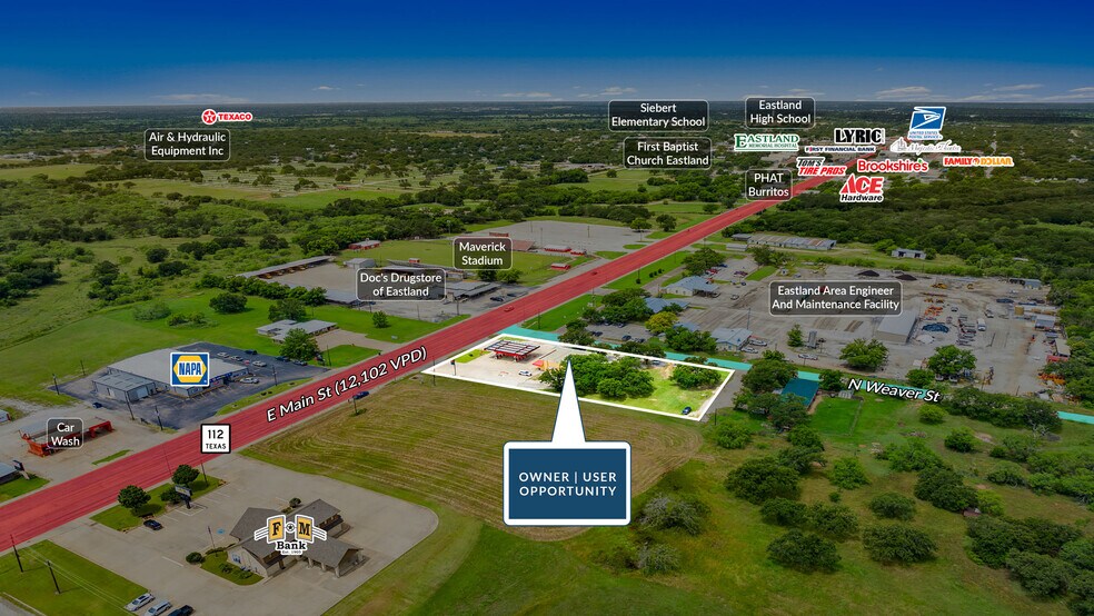 926 E Main St, Eastland, TX à vendre - Photo de l’immeuble – Image 3 sur 5