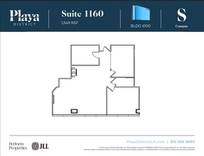 6100 Center Dr, Los Angeles, CA à louer Plan d’étage– Image 1 sur 1
