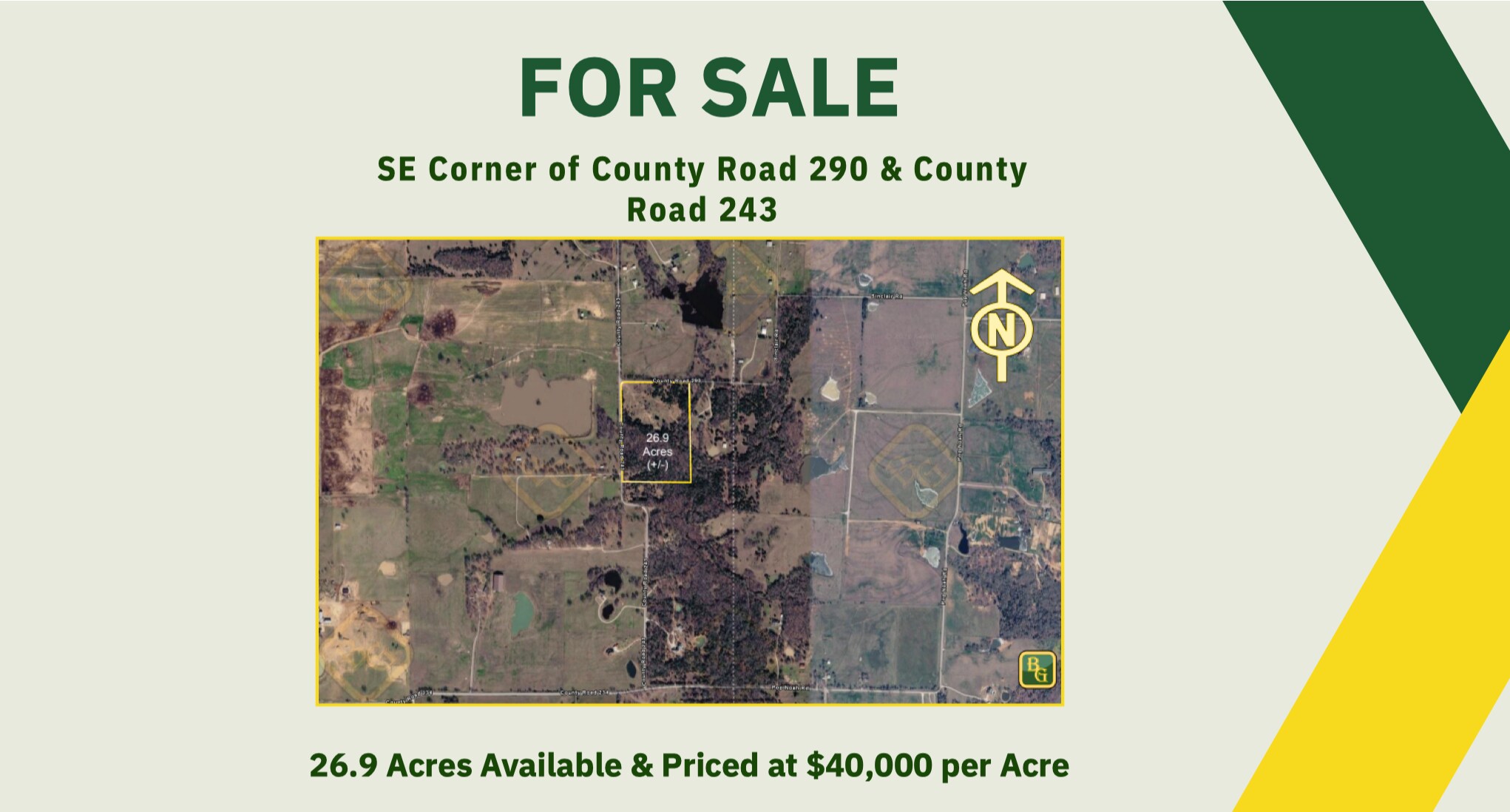 County Road 290, Collinsville, TX à vendre Photo de l’immeuble– Image 1 sur 4
