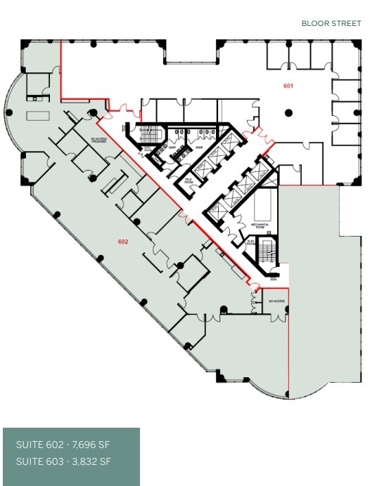 175 Bloor Street East, Toronto, ON à louer Plan d’étage– Image 1 sur 1