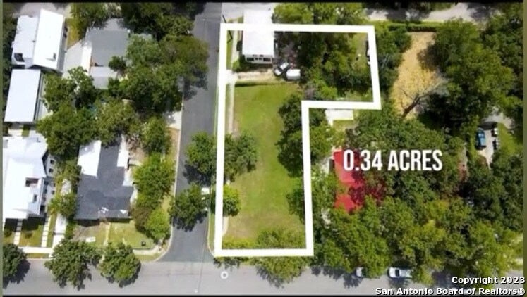 421 Pierce, San Antonio, TX à vendre - Aérien – Image 2 sur 5