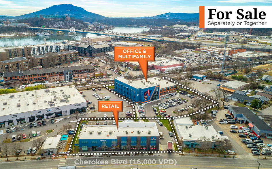 Mixed-Use Retail, Multifamily, Office portefeuille de 2 biens à vendre sur LoopNet.fr - Photo de l’immeuble – Image 1 sur 10