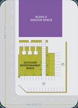 2129 NW 1st Ct, Miami, FL à louer Plan de site– Image 1 sur 1