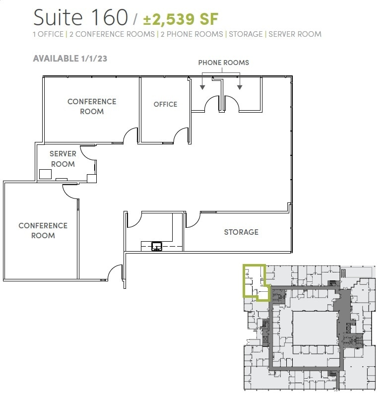 2105 S Bascom Ave, Campbell, CA à louer Plan d’étage– Image 1 sur 1