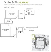 2105 S Bascom Ave, Campbell, CA à louer Plan d’étage– Image 1 sur 1