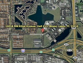 14000-14046 NW 82nd Ave, Miami Lakes, FL - Vue aérienne vue de carte