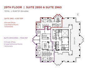 2121 Avenue of the Stars, Century City, CA à louer Plan d’étage– Image 2 sur 2