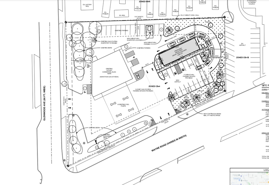 2646 S Wayne Rd, Westland, MI à louer - Plan de site – Image 1 sur 3