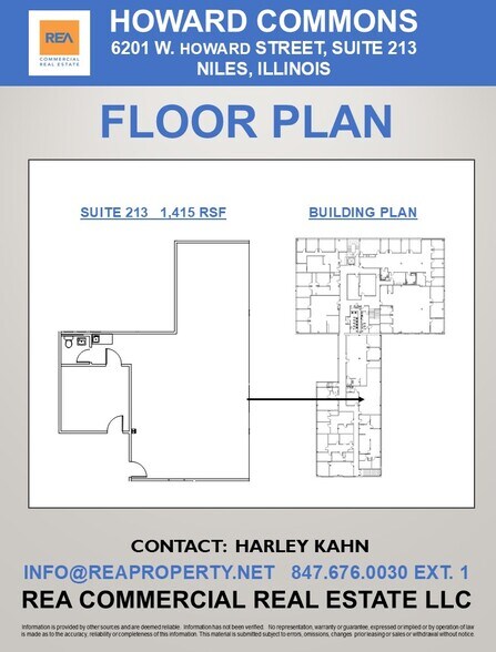 6201-6299 W Howard St, Niles, IL à louer - Plan d’étage – Image 3 sur 6