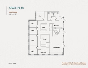 13620 N Saguaro Blvd, Fountain Hills, AZ à louer Plan d’étage– Image 1 sur 2