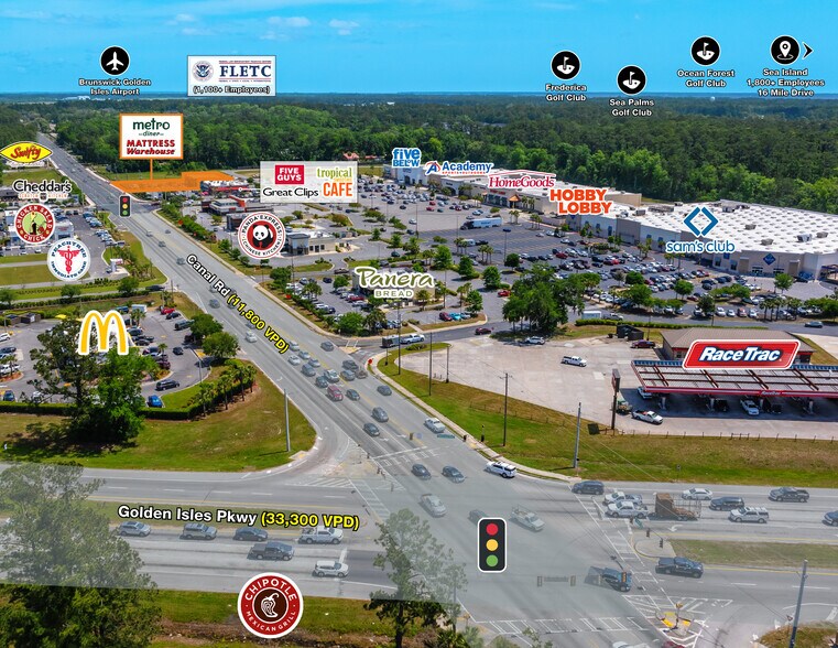 10505 Canal Crossing rd, Brunswick, GA à vendre - Photo de l’immeuble – Image 2 sur 4