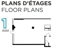 6300 Av Du Parc, Montréal, QC à louer Plan d’étage– Image 1 sur 1