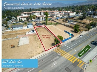 Plus de détails pour 2117 Lake Ave, Altadena, CA - Terrain à vendre