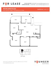 445 E Walnut St, Richardson, TX à louer Plan d’étage– Image 1 sur 1
