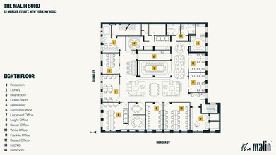 32 Mercer St, New York, NY à louer Plan de site– Image 1 sur 1