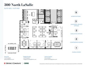 300 N LaSalle St, Chicago, IL à louer Plan de site– Image 1 sur 2