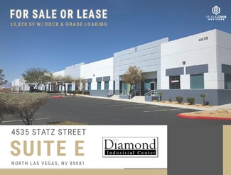 Plus de détails pour 4535 Statz St, North Las Vegas, NV - Industriel/Logistique à louer
