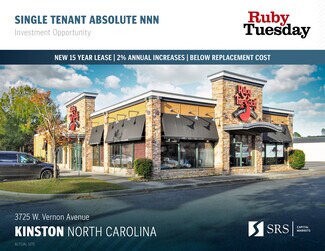 Plus de détails pour 3725 W Vernon Ave, Kinston, NC - Local commercial à vendre