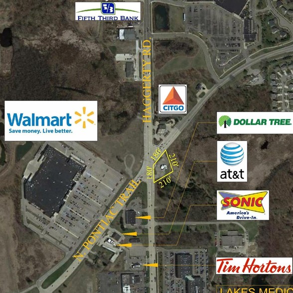 2590 Haggerty Rd, West Bloomfield, MI à louer - Photo de l’immeuble – Image 1 sur 3