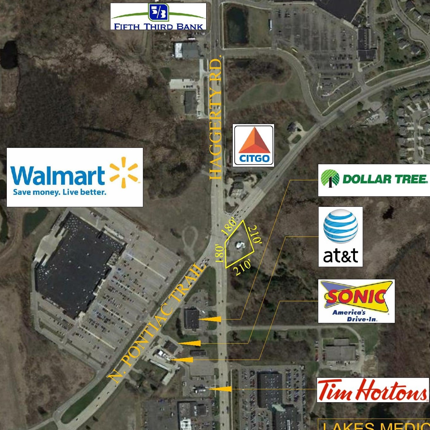 2590 Haggerty Rd, West Bloomfield, MI à louer Photo de l’immeuble– Image 1 sur 4