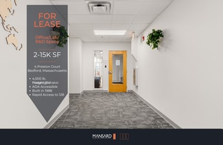 Plus de détails pour 4 Preston Ct, Bedford, MA - Bureau à louer