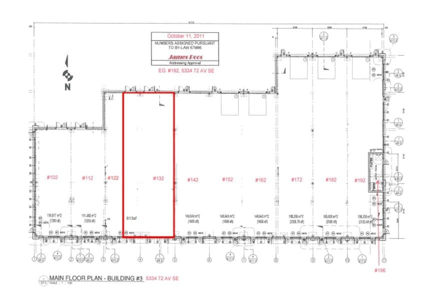 5334 72nd Ave SE, Calgary, AB à louer Plan d’étage– Image 1 sur 1