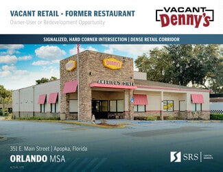 Plus de détails pour 351 E Main St, Apopka, FL - Local commercial à vendre