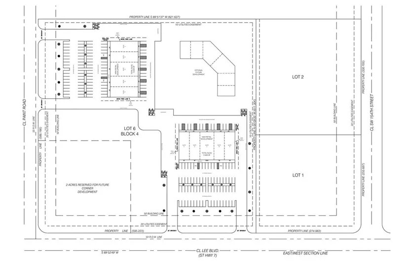 0000 SW Lee Blvd, Cache, OK à vendre - Plan de site – Image 3 sur 3