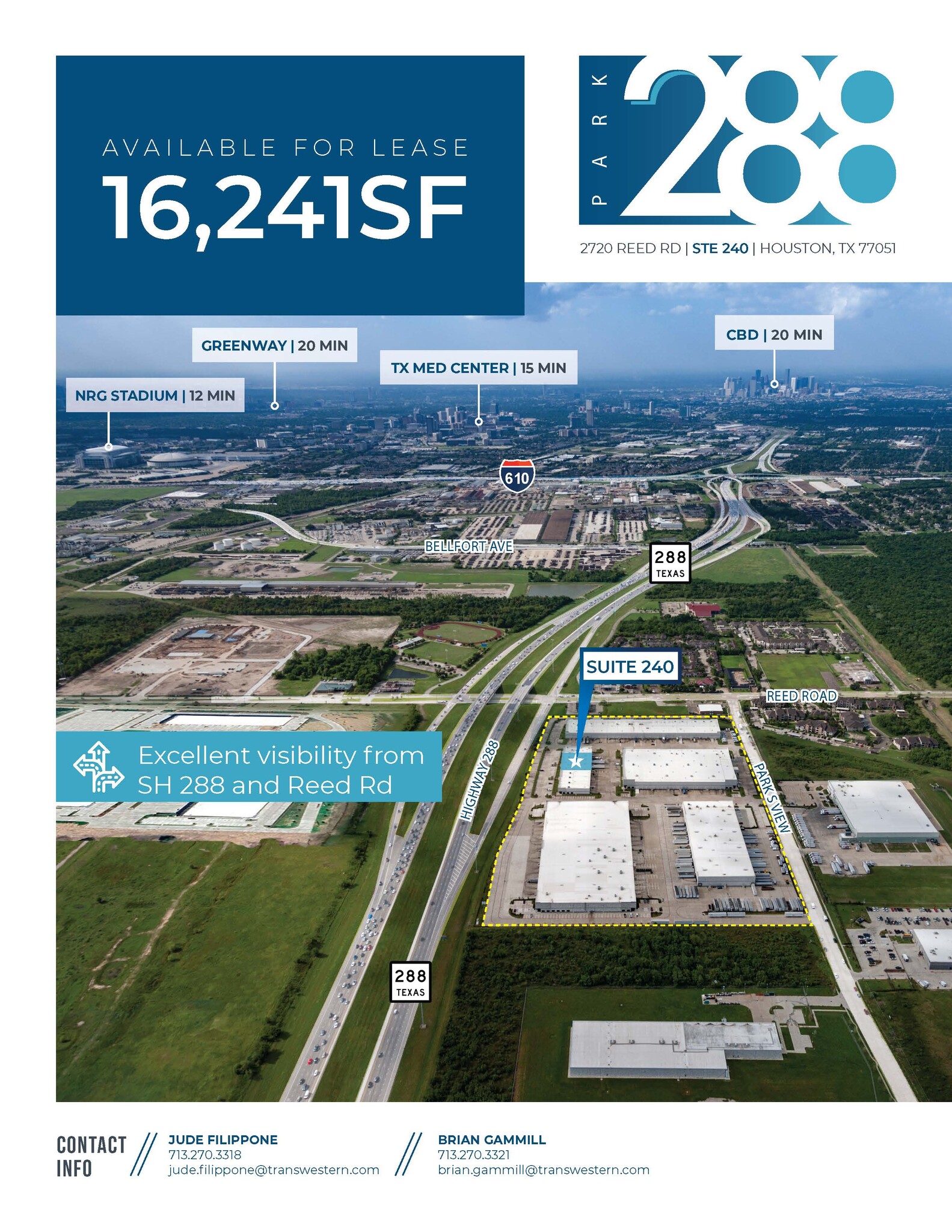 2720 Reed Rd, Houston, TX à louer Carte– Image 1 sur 2