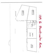 139 E Montecito Ave, Sierra Madre, CA à louer Plan de site– Image 2 sur 2