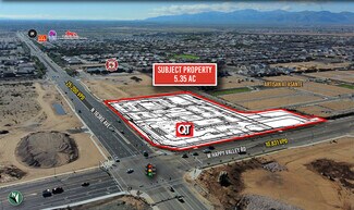 Plus de détails pour SWC W Happy Valley Rd & 163rd Ave, Surprise, AZ - Terrain à vendre