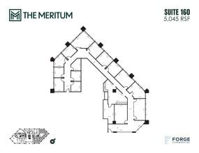 12221 Merit Dr, Dallas, TX à louer Plan d’étage– Image 1 sur 1
