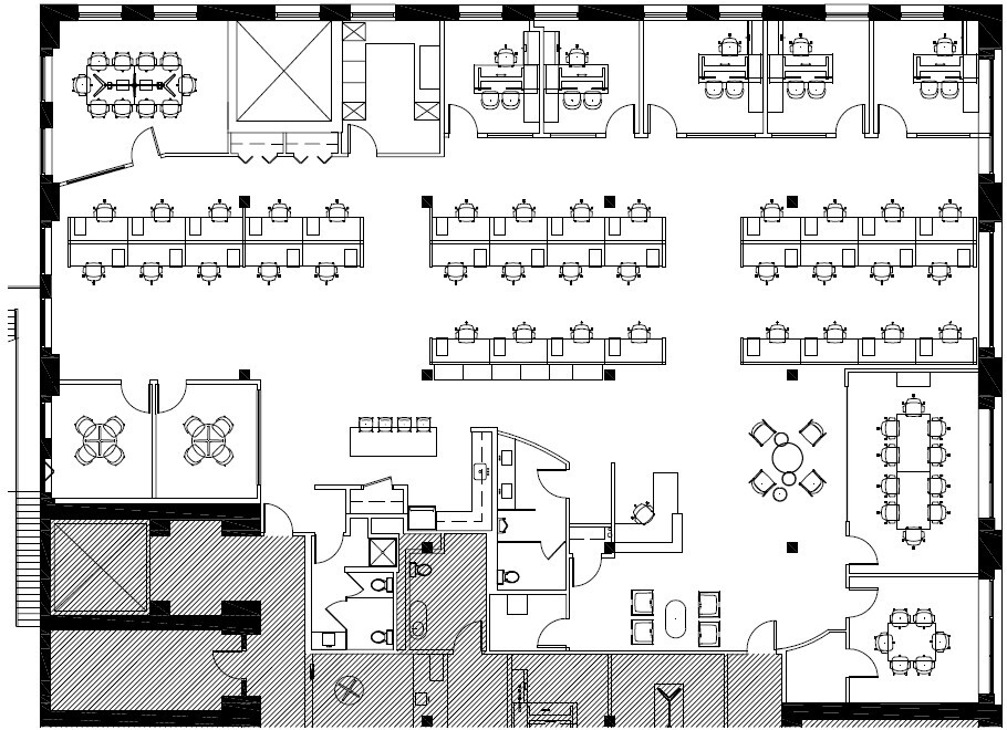 720 N Franklin St, Chicago, IL à louer Plan d’étage– Image 1 sur 8