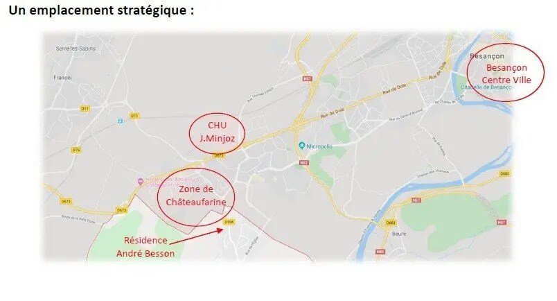 Local d'activités dans Avanne-Aveney à vendre - Photo de l’immeuble – Image 3 sur 4